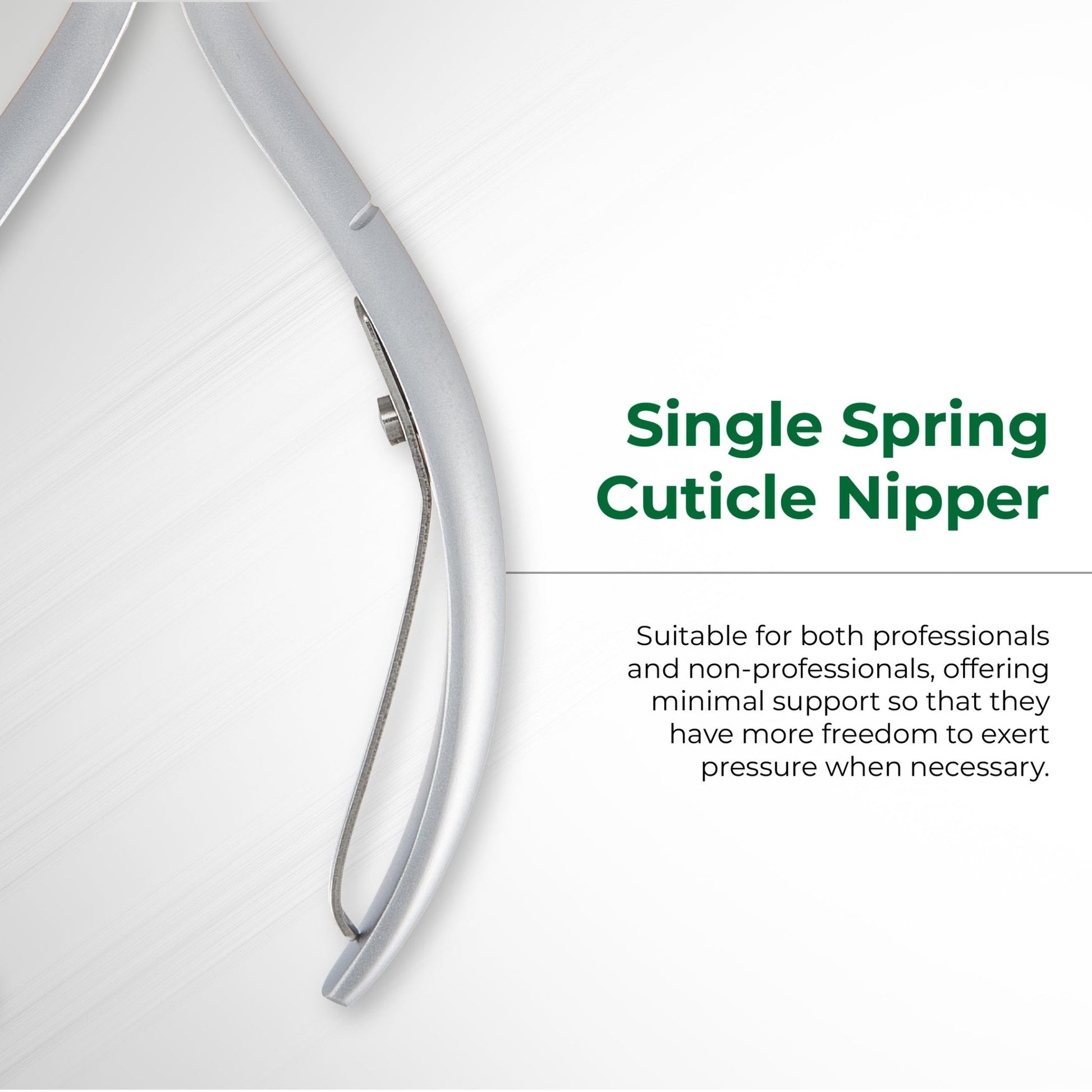 Cuticle Nipper - D - 01 (Stainless Steel) - W.S. Industries, Inc.