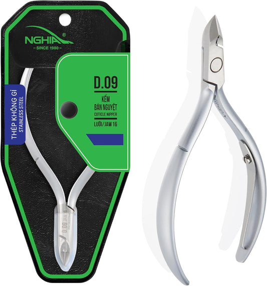 Cuticle Nipper - D - 09 (Stainless Steel) - W.S. Industries, Inc.