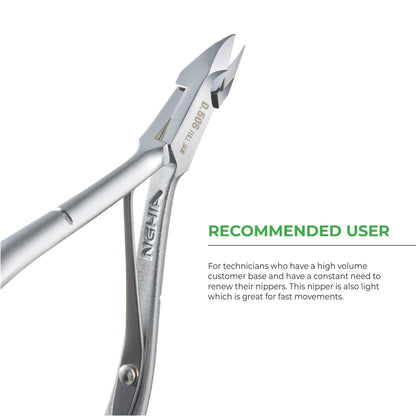 Cuticle Nipper - D - 506(Hard Steel) - W.S. Industries, Inc.