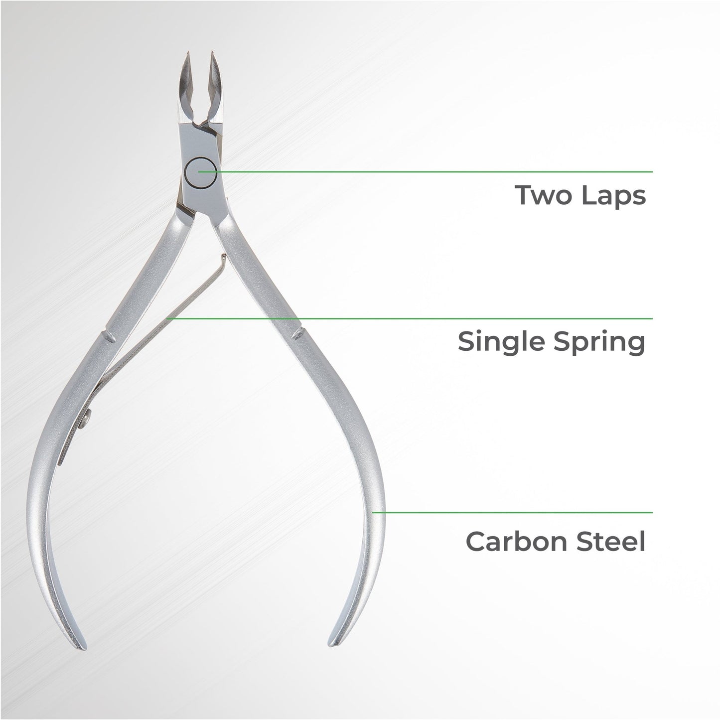 Cuticle Nipper - D - 506(Hard Steel) - W.S. Industries, Inc.