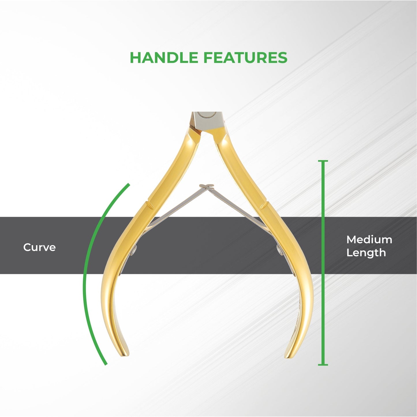 Cuticle Nipper - M - 501 (Hard Steel) - W.S. Industries, Inc.