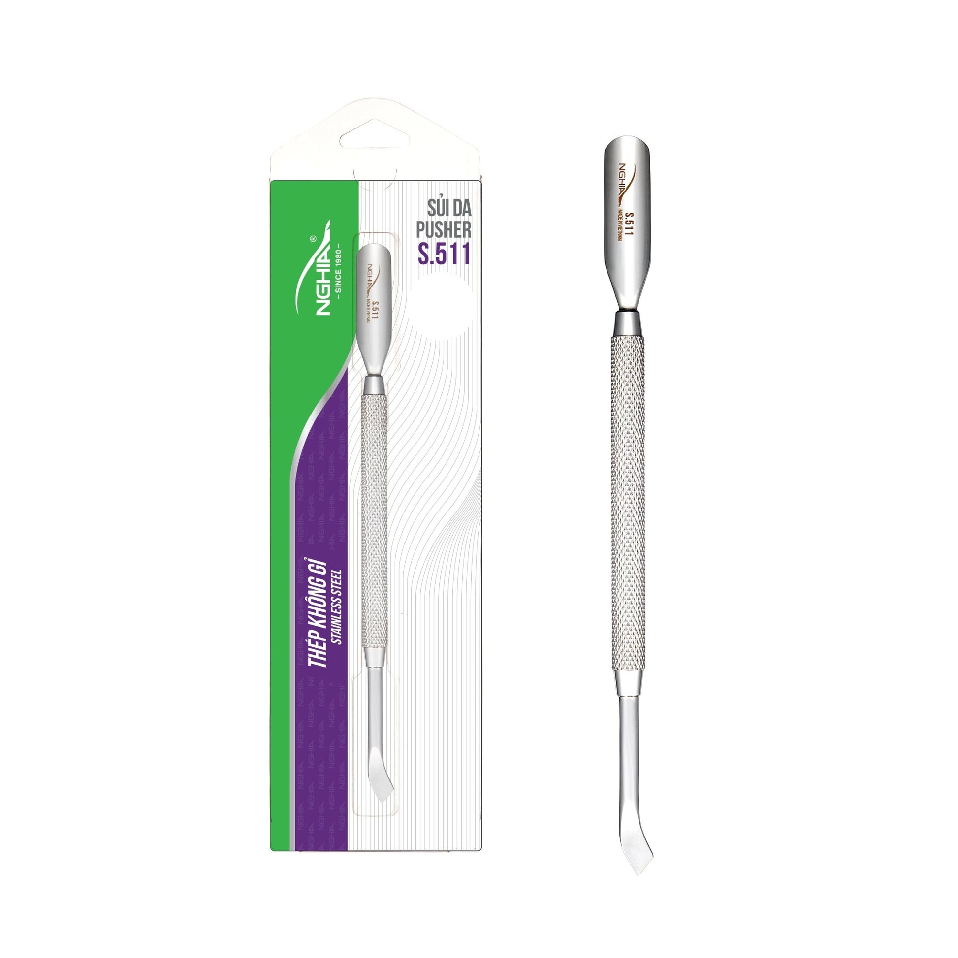 Cuticle Pushers (Stainless Steel) - W.S. Industries, Inc.