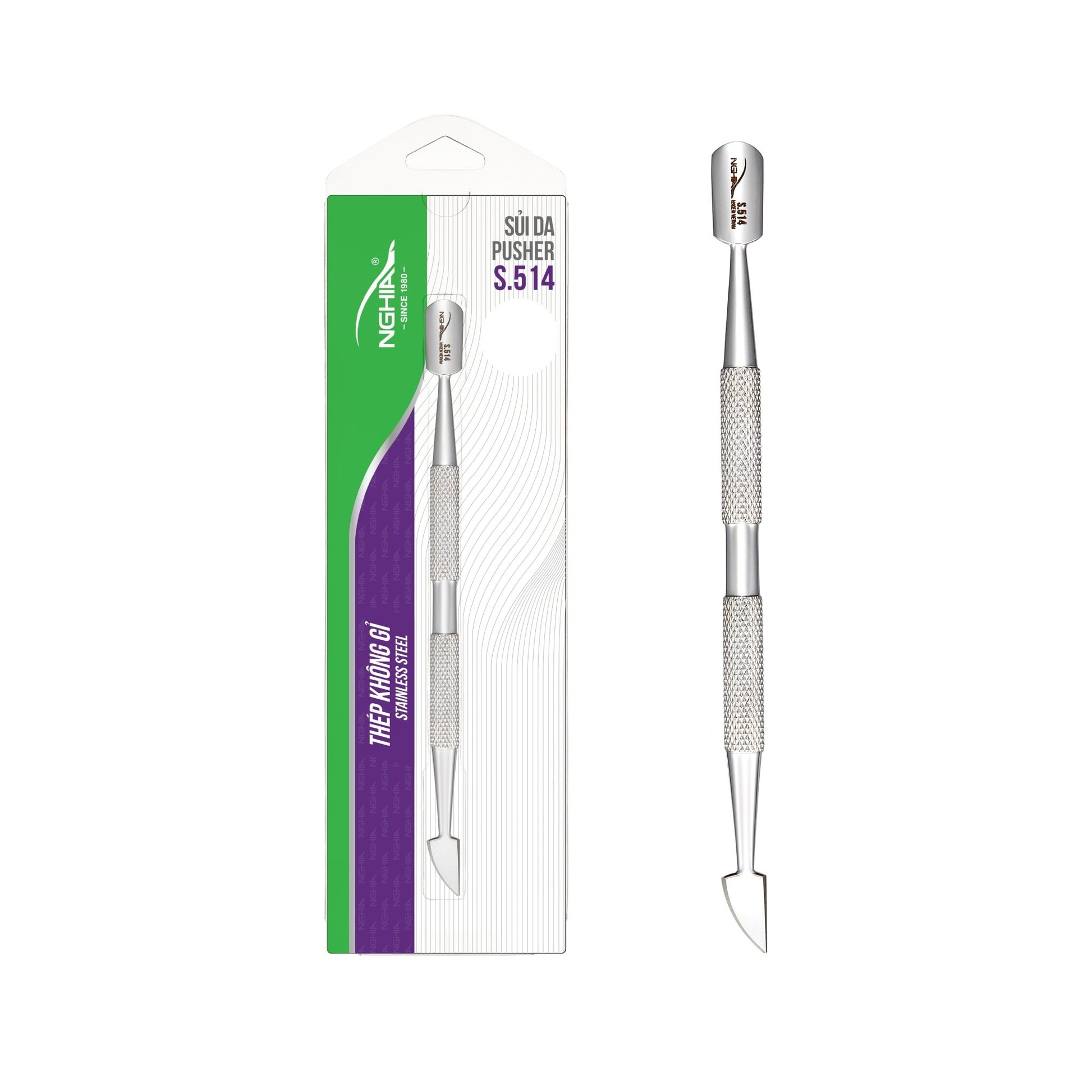 Cuticle Pushers (Stainless Steel) - W.S. Industries, Inc.