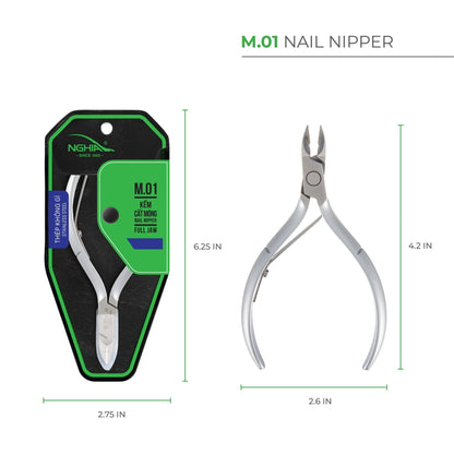 Nail Nipper - M - 01 (Stainless Steel) - W.S. Industries, Inc.