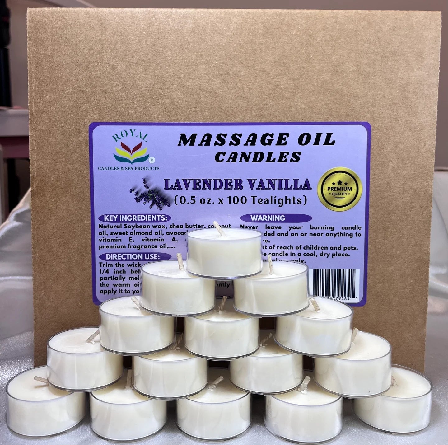 Royal Collagen Massage Oil Candle - W.S. Industries, Inc.