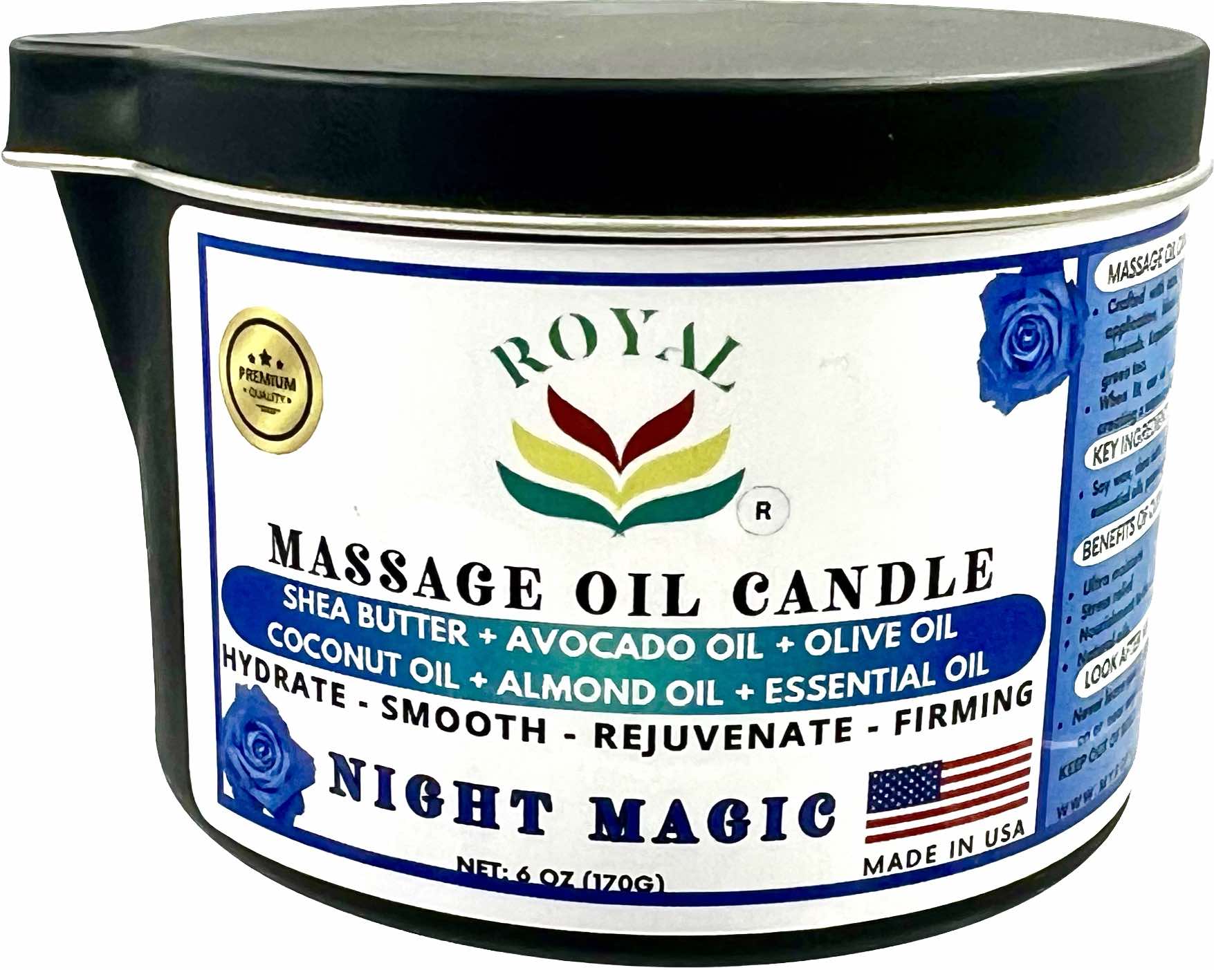 Royal Collagen Massage Oil Candle - W.S. Industries, Inc.