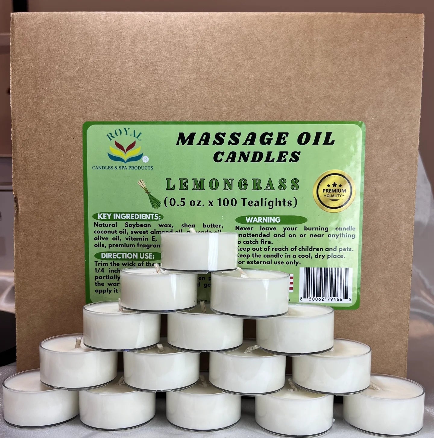 Royal Collagen Massage Oil Candle - W.S. Industries, Inc.