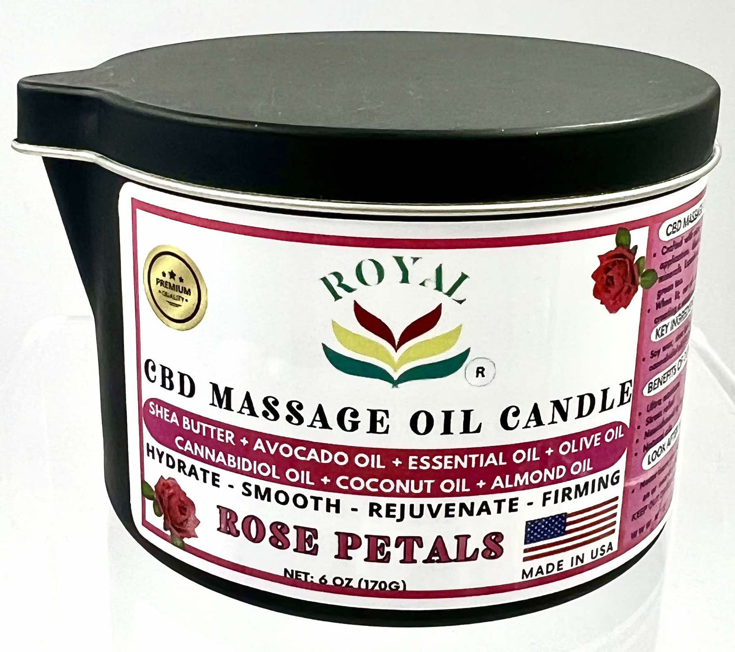 Royal Collagen Massage Oil Candle - W.S. Industries, Inc.